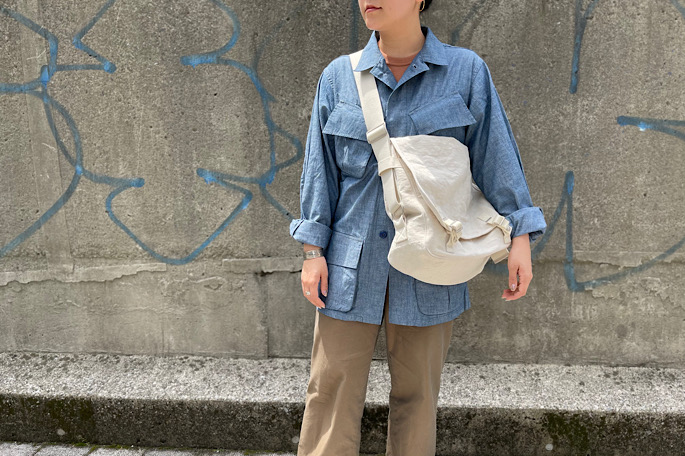 SLOW&CO truck French army shoulder bagショルダーバッグ